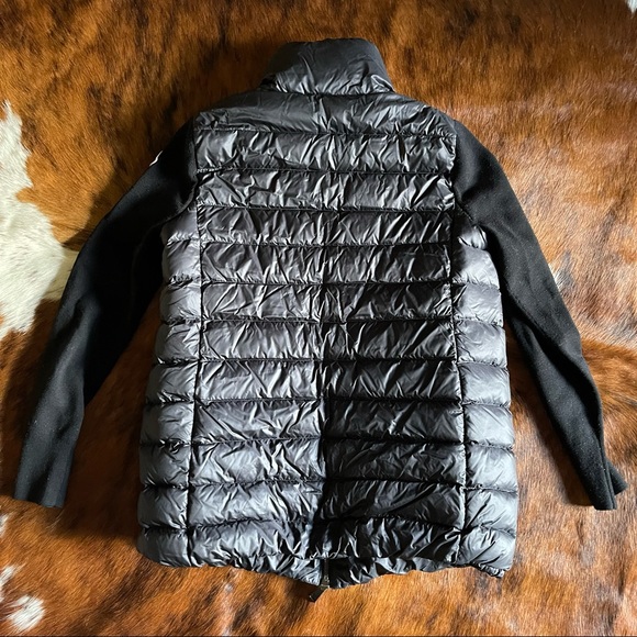 Moncler Long Down Knit Combo Jacket - Picture 13 of 16